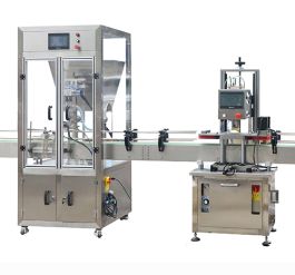 Máy chiết rót và đóng nắp chai tự động HX-40AF