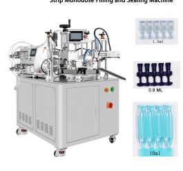 Máy chiết rót và hàn kín ống monodose dải HX-005