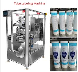 Máy dán nhãn ống tự động