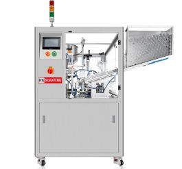 Máy chiết rót siêu âm và hàn ống quay HX-009