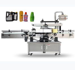 Máy dán nhãn chai hai mặt tự động
